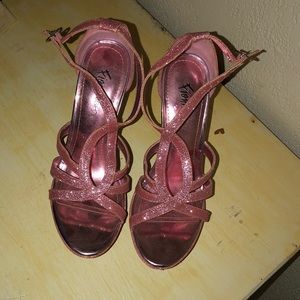 Pink heels